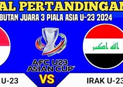 Jadwal Afc U23 2024 Indonesia Vs Irak